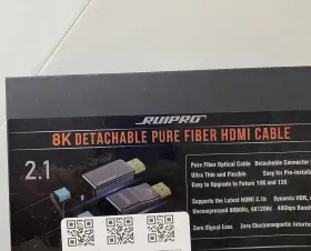 SNPF21GEN4AK-05 RUIPRO Fiber Optic Armored Hdmi Cable