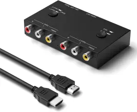 711181566918 RUIPUO Port Rca Hdmi Converter Adapter Wii