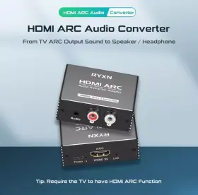 785856554562 RYXN Hdmi Arc Audio Extractor Adapter Stereo #2
