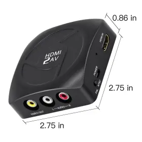 E601B SAEEDA Hdmi Rca Converter Cvbs