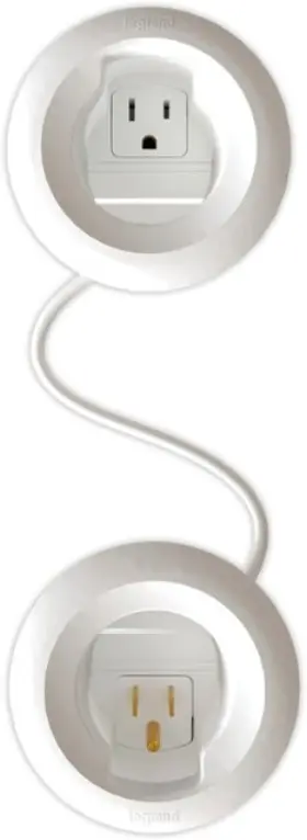 BSA-IWP701-W1 SANUS Wall Cable Concealer Power Grommet Tvs