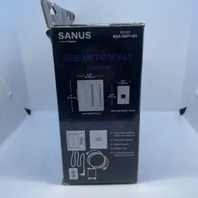 BSAIWP1W1 SANUS Wall Cables Concealer Recessed Recess Power #2