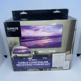 BSAIWP1W1 SANUS Wall Cables Concealer Recessed Recess Power