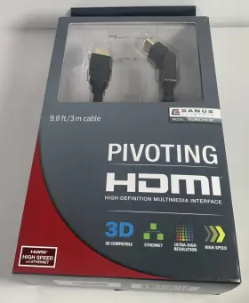 ELM4210B1 SANUS Elements Pivoting Hdmi Cable High Ethernet
