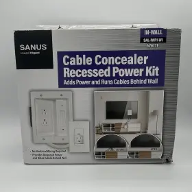 SAL-IWP1-W1 SANUS Tv Cable Concealer Recessed Recess Power