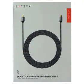 Satechi 810086360215 6.6-ft 8k Ultra High Speed Hdmi To Braided Cable - Black Satechi 810086360215 6.6-ft 8k Ultra High Speed Hdmi To Braided Cable - Black