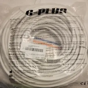 Satmaximum 750170 Rg6 Coax Cable White Tv Antenna Satellite 100ft Satmaximum 750170 Rg6 Coax Cable White Tv Antenna Satellite 100ft