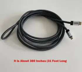 X000SCJIS1 SECUROMAX Hdmi Cable Category Braided Cord Feet X000SCJIS1 SECUROMAX Hdmi Cable Category Braided Cord Feet