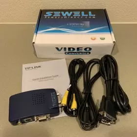 685289220501 SEWELL Vga Tv Converter Power Cable #2