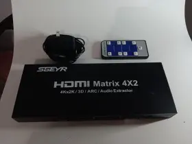 6583558804 SGEYR Hdmi Matrix Switch Switcher Remote