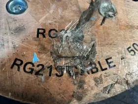 RG213 SHIREEN Coaxial Single Shielded Cable Feet Spool #2