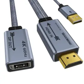 975355700742 SHUOMENG Hdmi Displayport Adapter Male