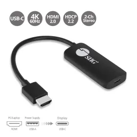 662774044347 SIIG Hdmi Usb Port Converter Adapter Hdr Hdcp #2