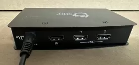 CE-H20J12-S1 SIIG Hdmi Splitter Port Power Cord Cables
