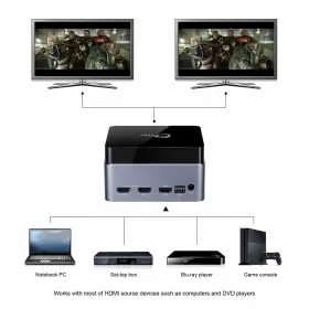 CE-H22K12-S1 SIIG Hdr Hdmi Splitter #3