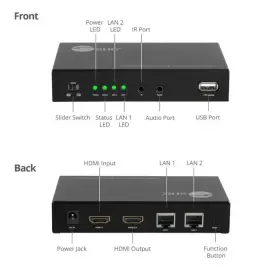 CE-H27P11-S1 SIIG Hdmi Ip Encoder Decoder Transceiver #3 CE-H27P11-S1 SIIG Hdmi Ip Encoder Decoder Transceiver #3