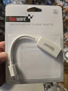 Simplyasp Tech 040293995072 Mini Displayport To Hdmi Adapter