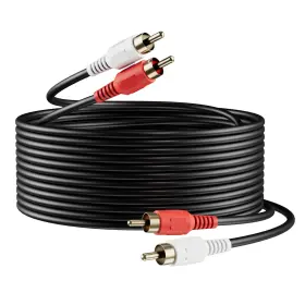 B0CP2CRQNH SJORKS Rca Cable Male Audio Stereo Subwoofer Fi