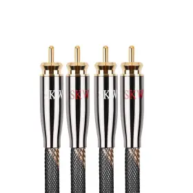 Skw B079kz4l9j Audiophile Rca Cable 2rca Male Hifi System Interconnect Pure Sound Skw B079kz4l9j Audiophile Rca Cable 2rca Male Hifi System Interconnect Pure Sound