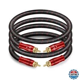 Skw B0d2k7rwxz 2rca To Audio Interconnect Cable Hc Series 16.4ft/5m