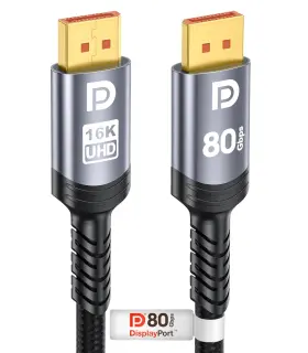 SN-16KDP-BTBE SNIOKCO Displayport Cable Vesa Dp