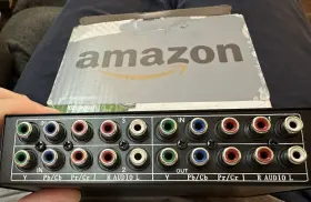 711209854276 SODIAL Video Switcher Box Ypbpr Ycbcr Audio #2