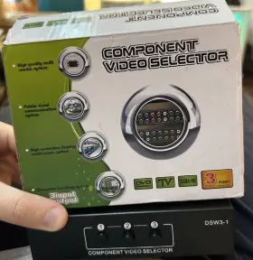 711209854276 SODIAL Video Switcher Box Ypbpr Ycbcr Audio