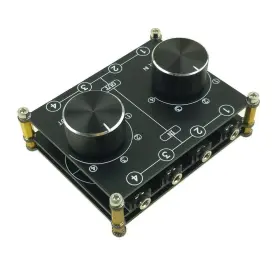 Solupeak 659438712414 4 Input Output 3.5mm Audio Switch Box Aux Switcher Stereo Selector Solupeak 659438712414 4 Input Output 3.5mm Audio Switch Box Aux Switcher Stereo Selector