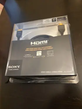 DLC-HE50P SONY Plate High Hdmi Cable Ethernet