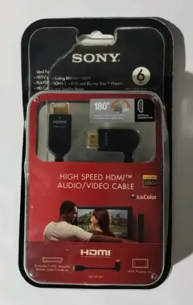 DLCHD18VT SONY High Hdmi Audio Video Cable Vertical Connector