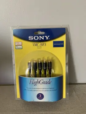 VMC-30FS SONY High Cable Video Handycam Contact Meters