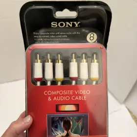 VMC-824T SONY Video Audio Cables Double Shielded