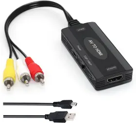 445029315354 SORTHOL Rca Hdmi Converter Adapter Pal Ntsc 445029315354 SORTHOL Rca Hdmi Converter Adapter Pal Ntsc