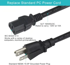 761062540391 SPARKING Monitor Power Cord Standard #2