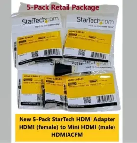 Hdacfm STARTECH Hdmi Mini Adapter Converter