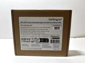 109B-USBC-HDMI STARTECH Usb Dual Hdmi Adapter