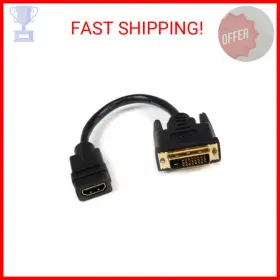 172302812220 STARTECH Com Hdmi Dvi Video Cable Adapter Female