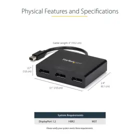 012300208116 STARTECH Com Monitor Adapter Mini Displayport #3