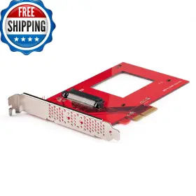 B0C8L6DPZX STARTECH Com Pcie Adapter Card Nvme Ssds Sff Ta