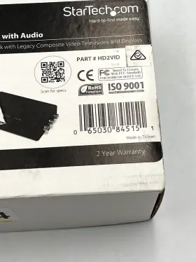HD2VID STARTECH Hdmi Video Converter Box Audio #2