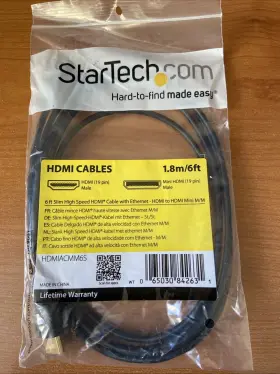 HDMIACMM6 STARTECH Hdmi Male Mini Cable Bag