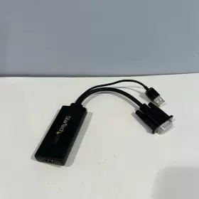 Startech Vga2hdu Vga To Hdmi Adapter With Usb Audio Black New