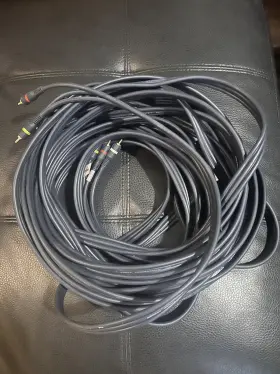 254-330BL STEREN Python Rca Male Cable