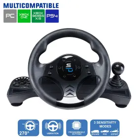 701221702151 SUBSONIC Superdrive Racing Steering Wheel Pedals #2
