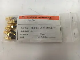 MCD-RH-60-LLL-SMAJB103 SUNRIDGE CORPORATION Coaxial MCD-RH-60-LLL-SMAJB103 SUNRIDGE CORPORATION Coaxial
