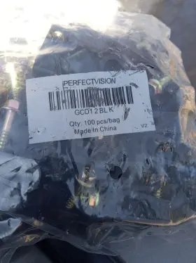846788036578 SURPLUS DISH Dual Coax Flex Clamps Clips Screw
