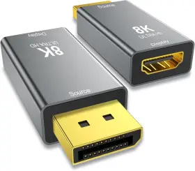 Switchflux 711181866568 1-pack Displayport 1.4 To Hdmi 2.1 Adapter 8k 60hz 4k 144hz Uni-directional Dp Switchflux 711181866568 1-pack Displayport 1.4 To Hdmi 2.1 Adapter 8k 60hz 4k 144hz Uni-directional Dp