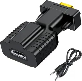 445003227222 SZFUDIGO Hdmi Vga Adapter Converter Laptops Moni