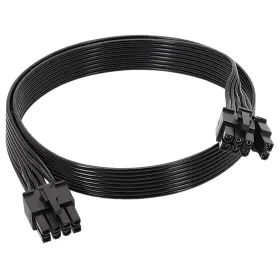 Szsdmy Gpu-dyx01 8 Pin Pcie Cable Male To 6 2 Gpu Power 23.6 Inches Black