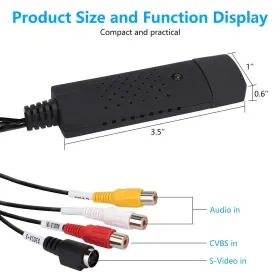 783914036524 TCNEWCL Usb Audio Video Converter Vhs Digital #3